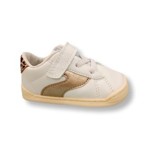 ZAPATILLA MUSTANG FREE 49304 MODERN WHITE GOLD